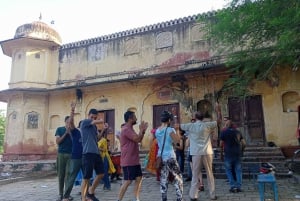 Jaipur: Ochtendfietstour met gids en culinaire tour