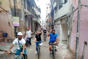 Jaipur: Ochtendfietstour met gids en culinaire tour