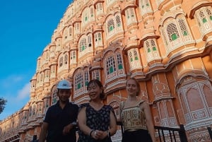 Jaipur: Ochtendfietstour met gids en culinaire tour