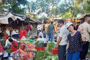 Jaipur: Ochtendfietstour met gids en culinaire tour