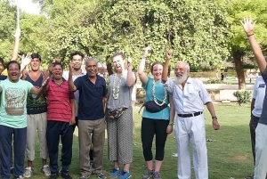 Promenade matinale guidée en E-Rickshaw avec dégustation de mets