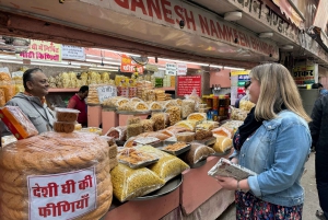 Kulturarvsvandring och provsmakning av streetfood i Jaipur