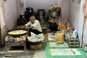 Kulturarvvandring og gatematsmaking i Jaipur