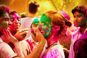 Celebração de Holi: Jaipur Bike Tour com guia local