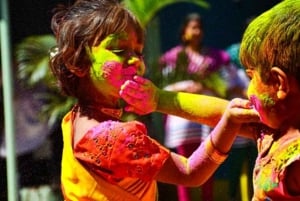 Holi & tijgers: Mathura Kleuren met Ranthambore Safari