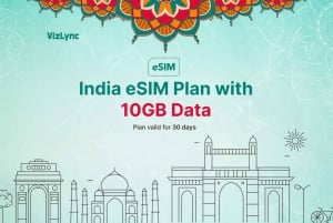 India eSIM Data Plan with 10GB Super fast Internet