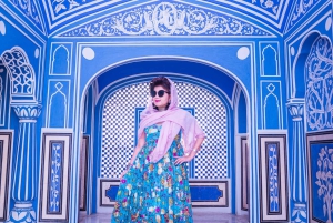 ジャイプール：タクシーとガイド付きの2日間の市内観光ツアー