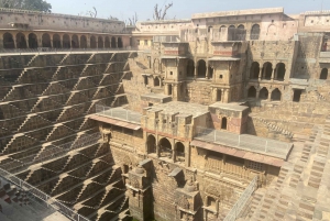 Jaipur: Dagstur til Abhaneri Step Wells og hjemsøkte Bhangarh