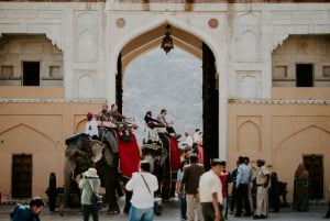 Jaipur: Privat rundtur med allt inklusive Amer Fort och Jaipur City