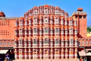 Jaipur: All-Inclusive Amer Fort and Jaipur City Private Tour