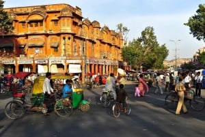 Jaipur: Visita guiada de un día completo a la ciudad de Jaipur con todo incluido