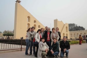 Jaipur: Tour di un giorno del Forte di Amber, del Palazzo della Città e dell'Hawa Mahal