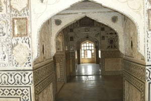 Jaipur: Tour di un giorno del Forte di Amber, del Palazzo della Città e dell'Hawa Mahal