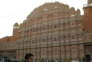Jaipur: Tour di un giorno del Forte di Amber, del Palazzo della Città e dell'Hawa Mahal