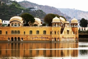 Jaipur: Tour di un giorno del Forte di Amber, del Palazzo della Città e dell'Hawa Mahal