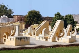 Jaipur: Tour di un giorno del Forte di Amber, del Palazzo della Città e dell'Hawa Mahal