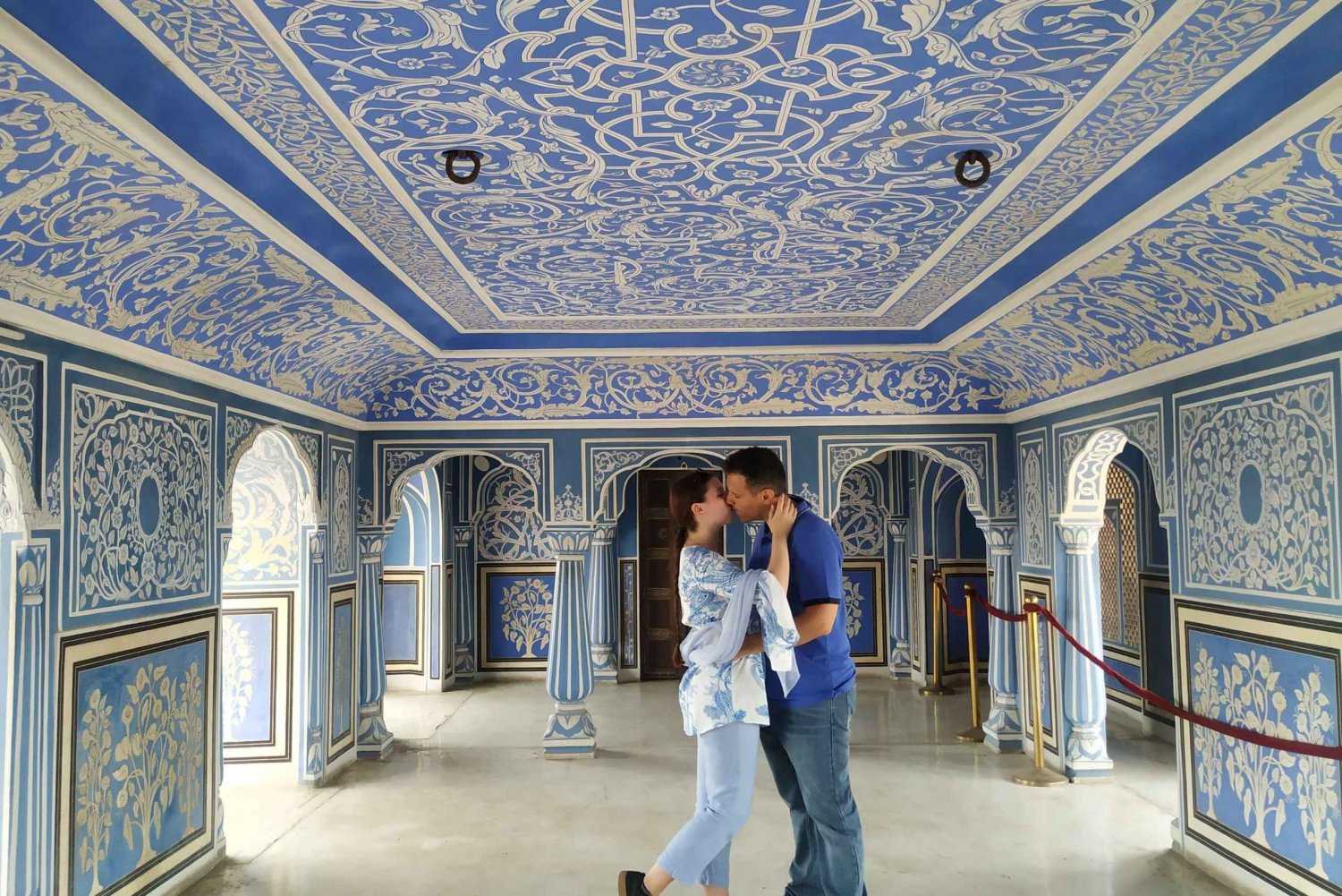 Jaipur: Amber Fort, Hawa mahal, City Palace + Täydellinen kaupunkikierros.