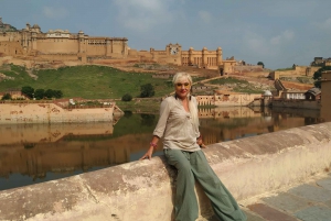 Jaipur: Amber Fort, Hawa mahal, City Palace + Volledige stadstour