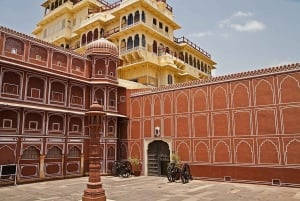 Jaipur: Amber Fort, Jal Mahal og Hawa Mahal privat tur