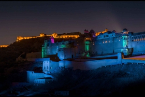 Jaipur Amber Fort Light & Sound Show z kolacją