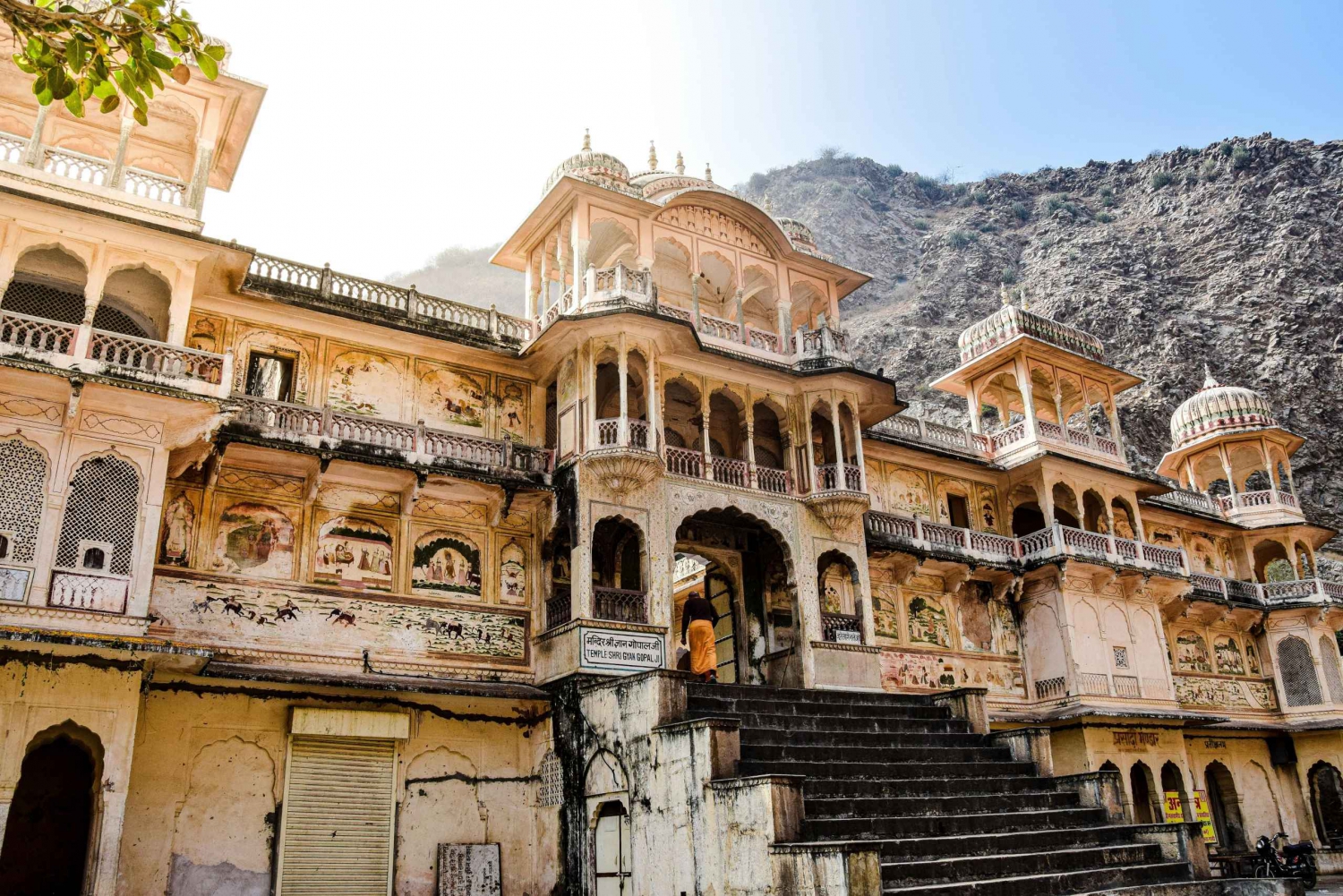 Jaipur : Visite privée du fort d'Amber, du Jal Mahal et du puits d'escalier