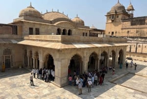 Jaipur: Amber Fort privat tur med skip køen indgang