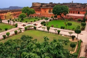 Jaipur Amer Fort, Jal Mahal & Stepwell Private Half-Day Tour