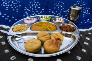 Jaipur autentisk madlavningskursus og middag med kokkefamilien