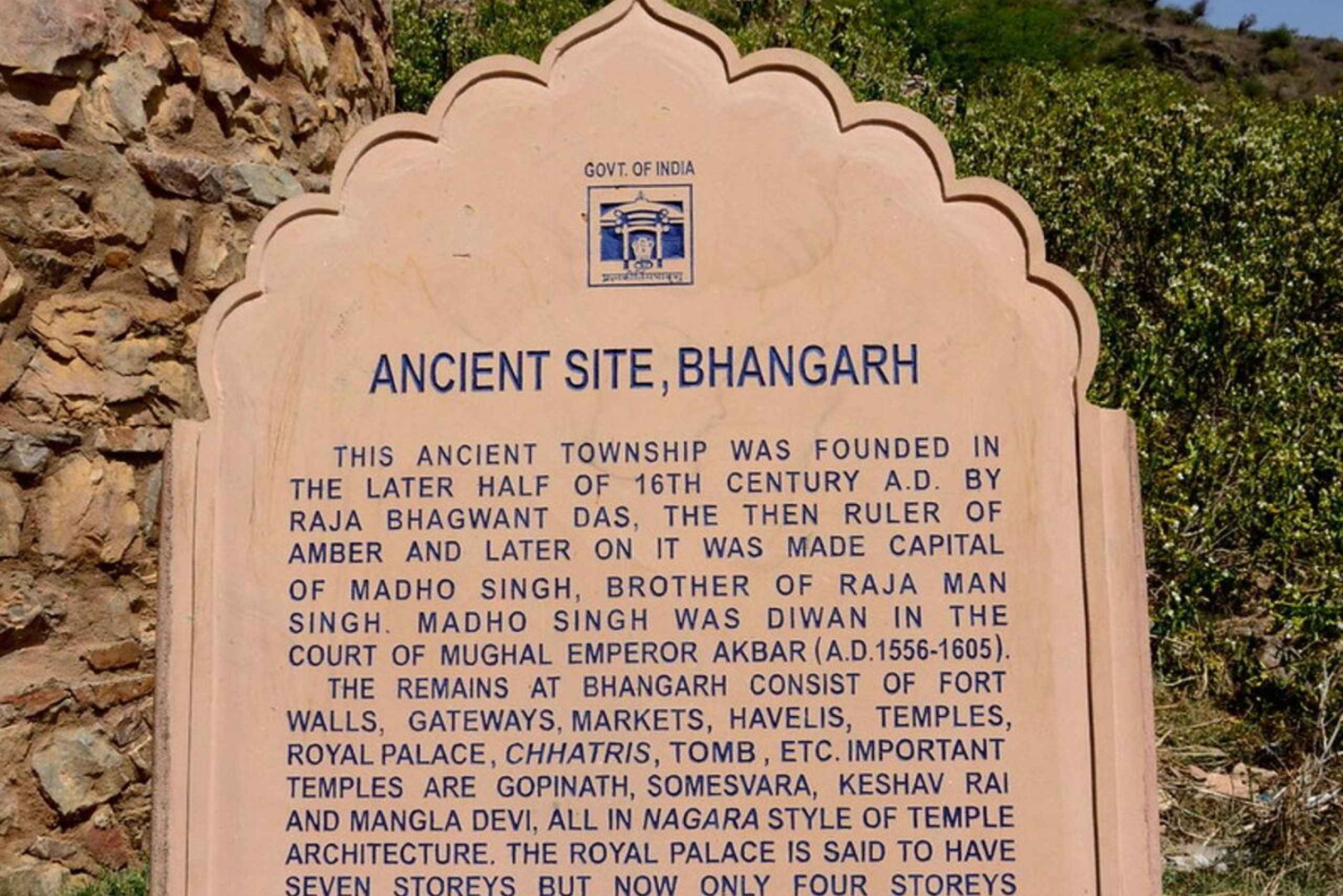 Jaipur : Fort de Bhangarh, Chand Baori et Excursion Shopping