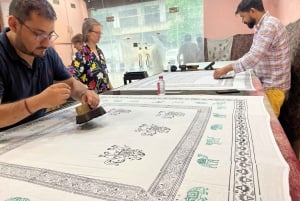 Jaipur: Block Printing Workshop In the Heart of City Center