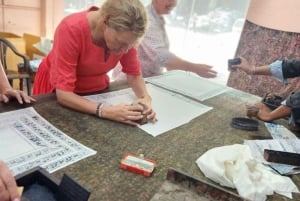 Jaipur: Workshop blokdrukken in het hart van het stadscentrum