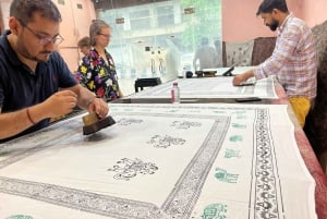 Jaipur: Workshop blokdrukken in het hart van het stadscentrum