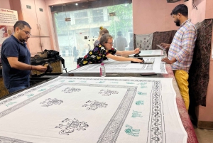 Jaipur: Workshop blokdrukken in het hart van het stadscentrum