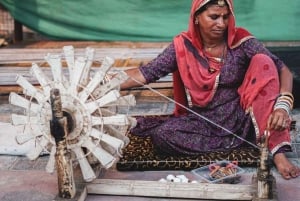 Jaipur Chokhi Dhani Village Dinner with Transfers with guide