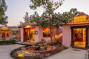 Jaipur: Chokhi Dhani-landsbytur med middag i veteranbil