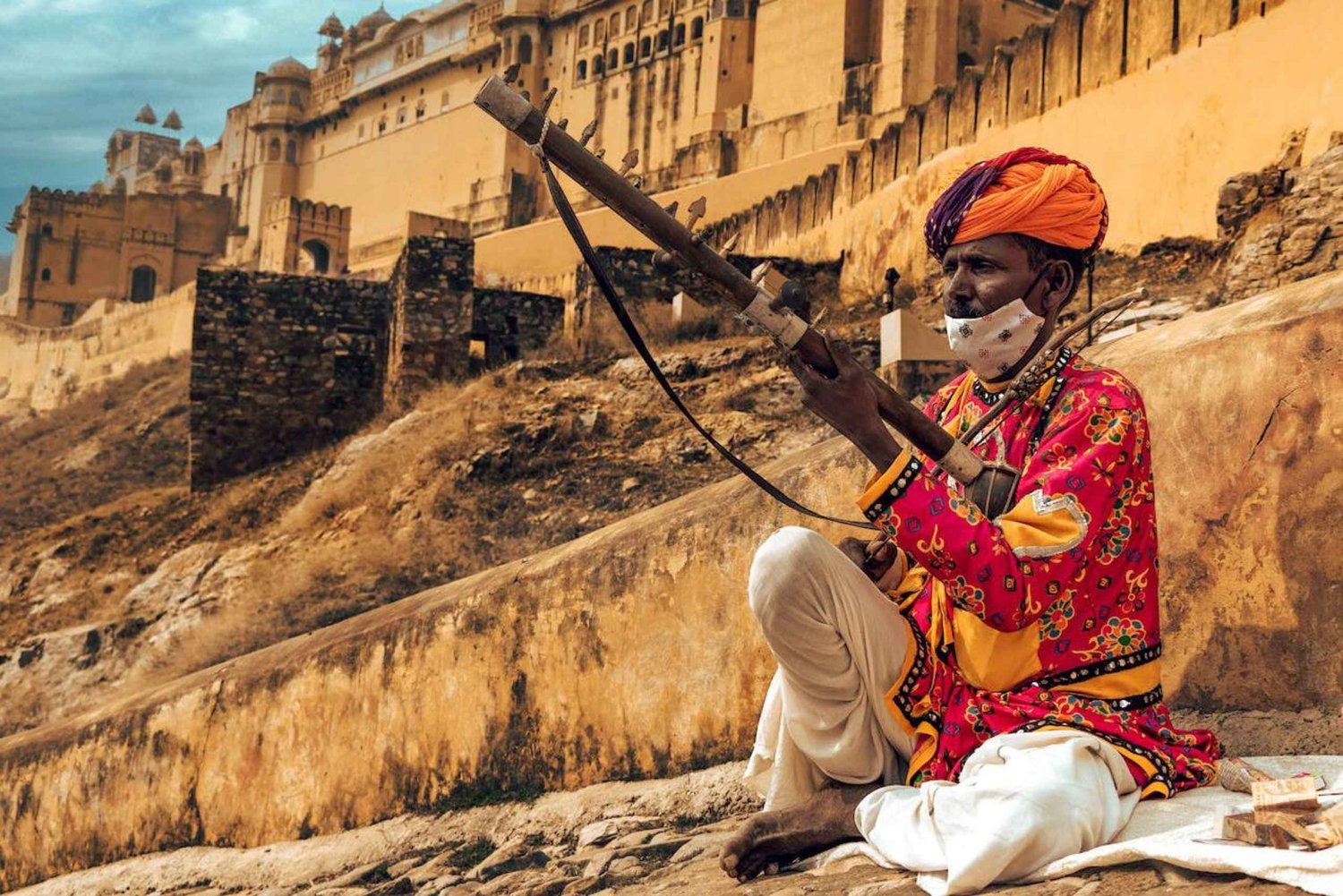 Jaipur Stadstour Olifantentocht met Gids