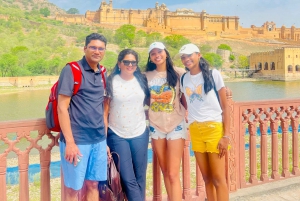 City tour em Jaipur com interação com elefantes