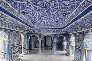 Jaipur: Elefantmöte och kunglig sightseeing med bil