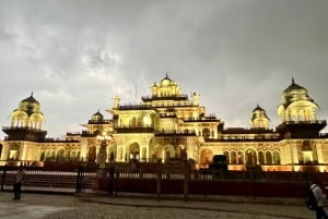 Jaipur: City tour noturno em um jipe aberto