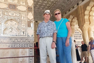 Jaipur: Flower Market, Amber Fort, Monkey Temple & City Tour