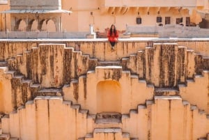 Jaipur: heldags sightseeingtur med bil og guide