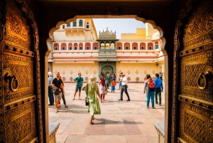 Jaipur: heldags sightseeingtur med bil og guide
