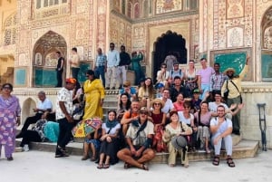 Passeio de um dia por Jaipur: Forte Amber, Palácio da Cidade e guia