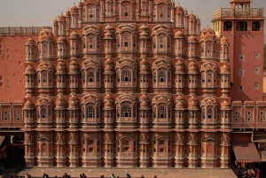 Jaipur Ganztagestour Stadtführung mit Affentempel mit AC Auto