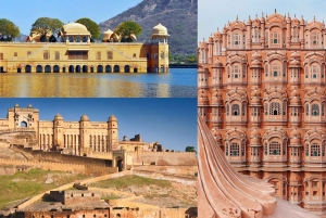 Jaipur: Excursão turística guiada de 1 dia em carro