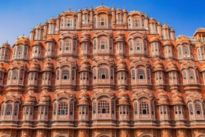 Jaipur: Tour panoramico di un giorno intero in auto con guida