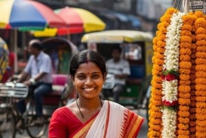 Jaipur: Tagestour mit Elefantendorf & Blumenmarkt