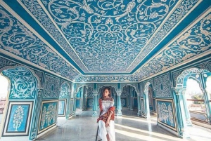 Jaipur: Tagestour mit Elefantendorf & Blumenmarkt