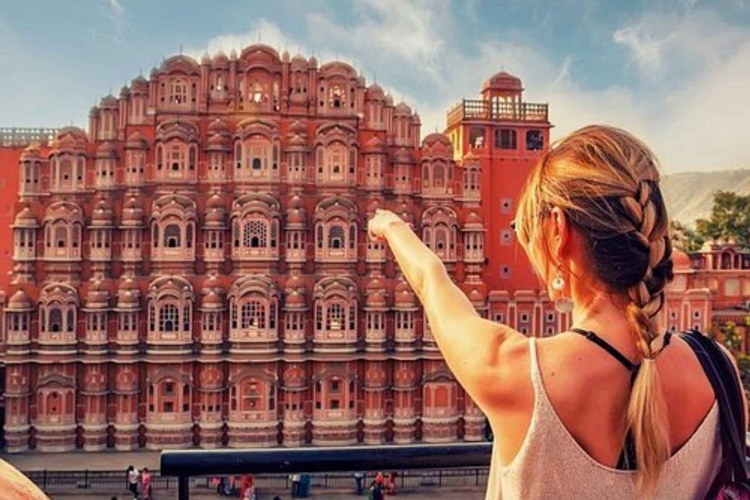 Jaipur : Guidet heldagstur i den lyserøde by Jaipur