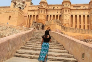 Jaipur : Visita Privada Guiada de Día Completo a la Ciudad Rosa de Jaipur